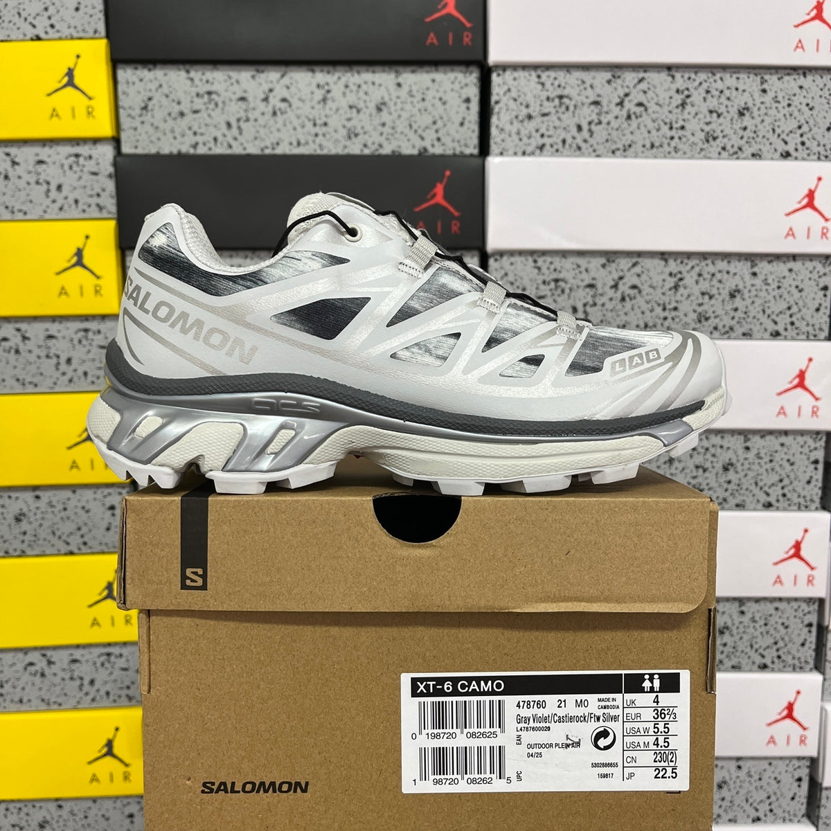 Salomon XT-6 Gray Violet / Castlerock / Ftw Silver