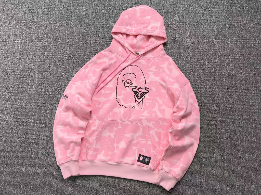 Bape x Inter Miami Hoodies