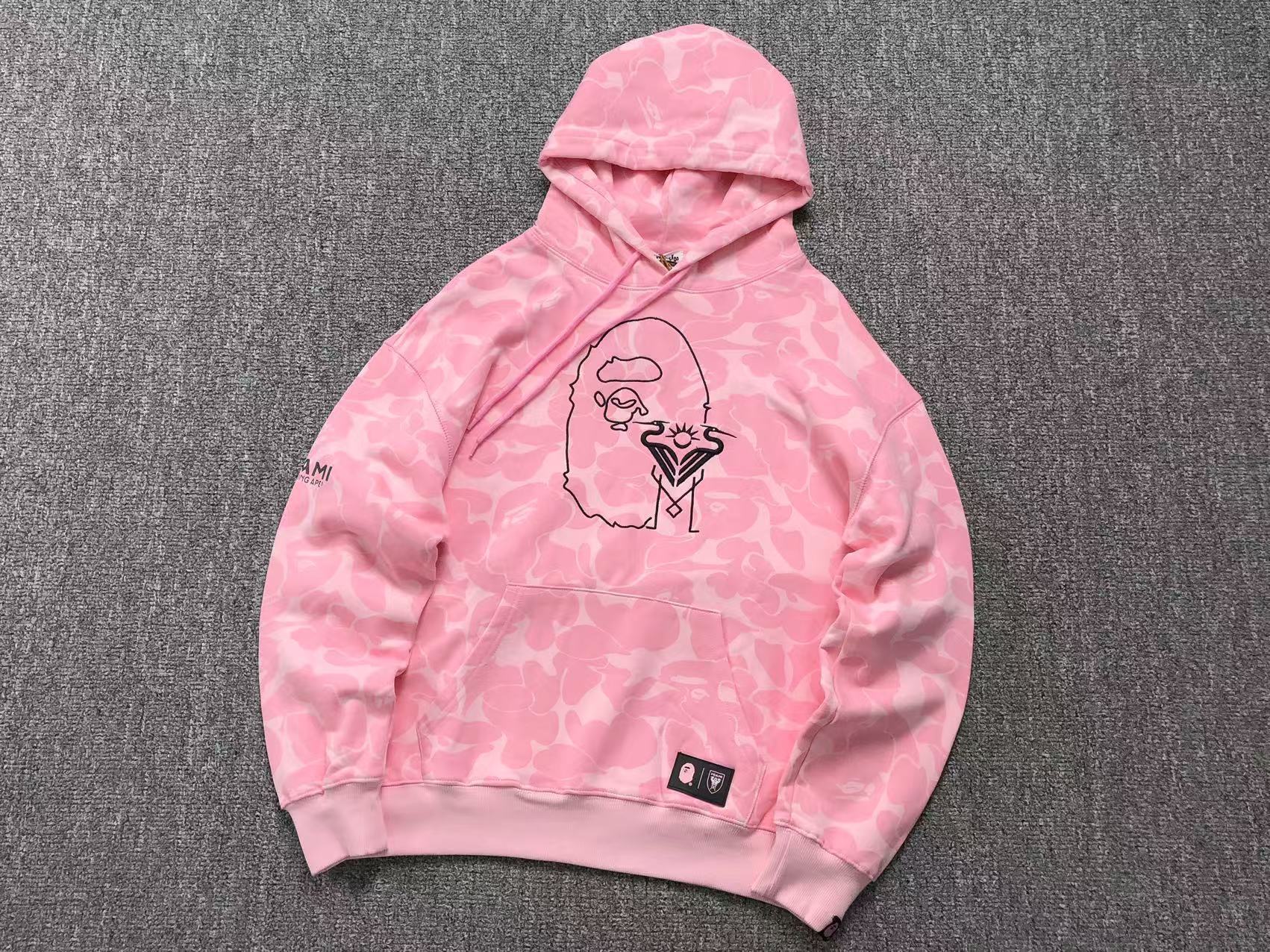 Bape x Inter Miami Hoodies