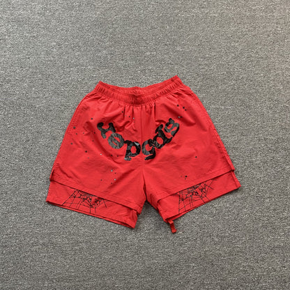 SP5DER Mixed Water Shorts