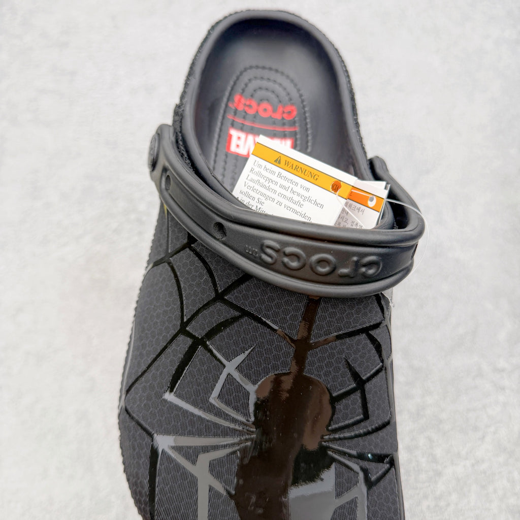 (CUSTOM MADE) Spiderman Neo Classic Clog "Noir"
