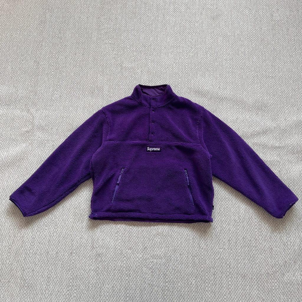 Supreme Polartec Shearling Reversible Pullover