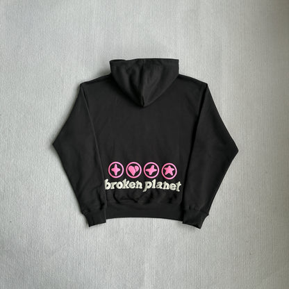 Broken Planet Mixed Hoodies
