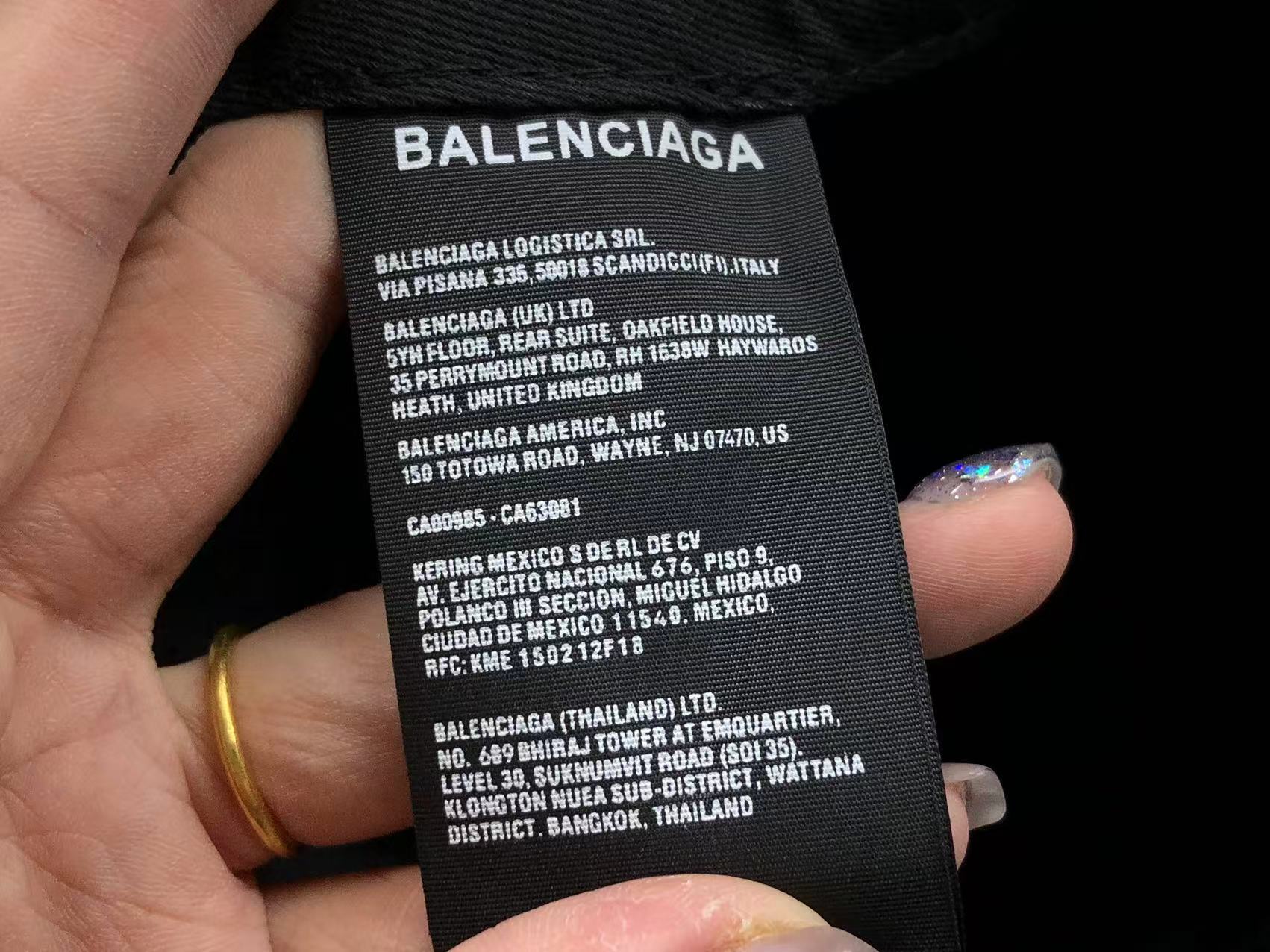 Balenciaga Caps