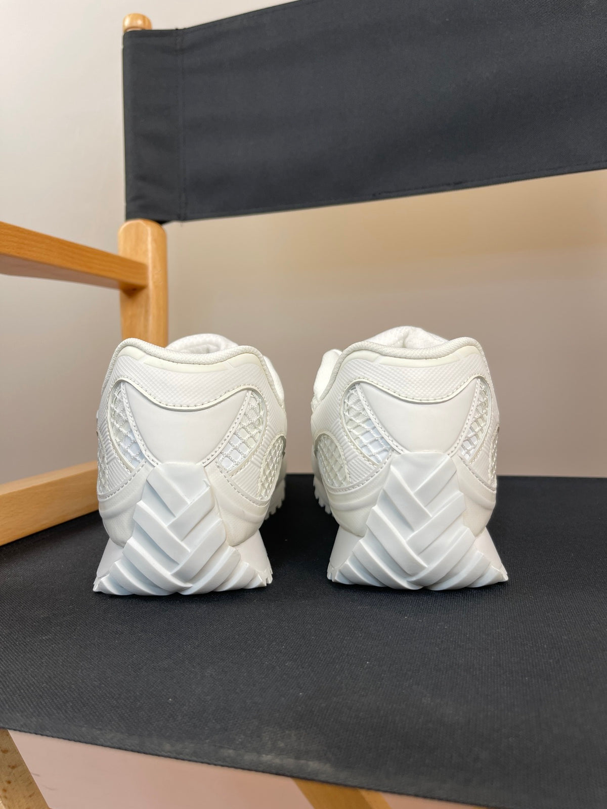 Bottega Veneta Orbit Sneakers Triple White