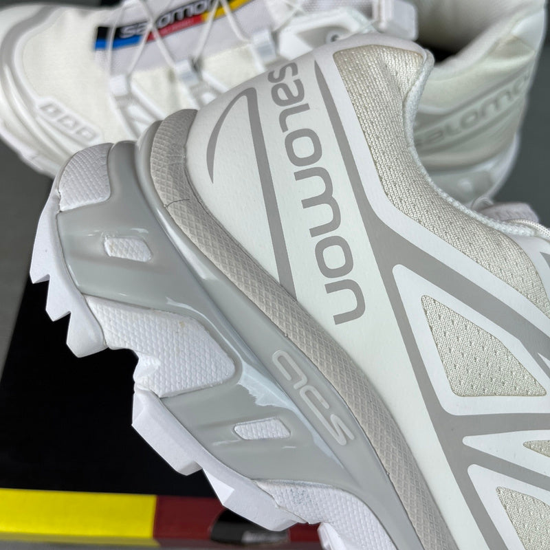 Salomon XT-6 White / Lunar Rock