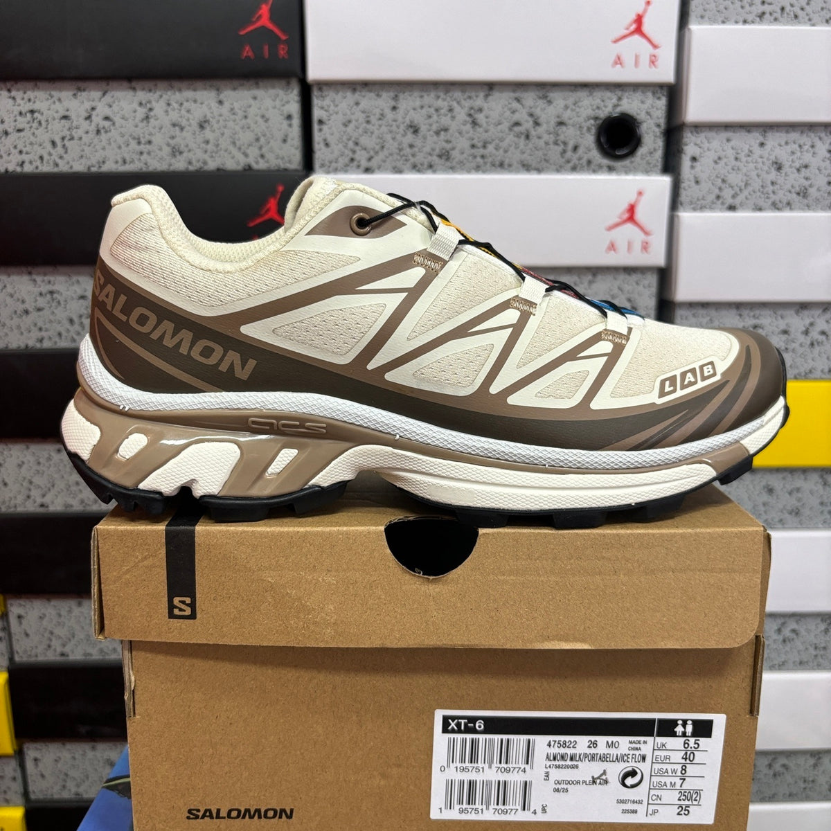 Salomon XT-6 Almond Milk / Portabella / Ice Flow