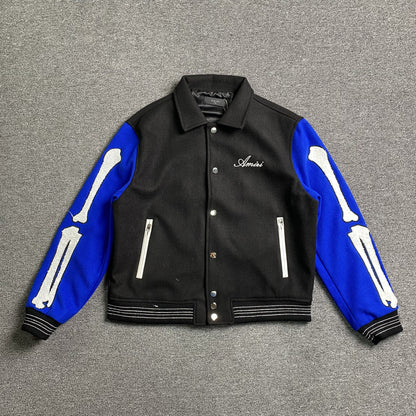 Amiri Skeleton Varsity Jackets