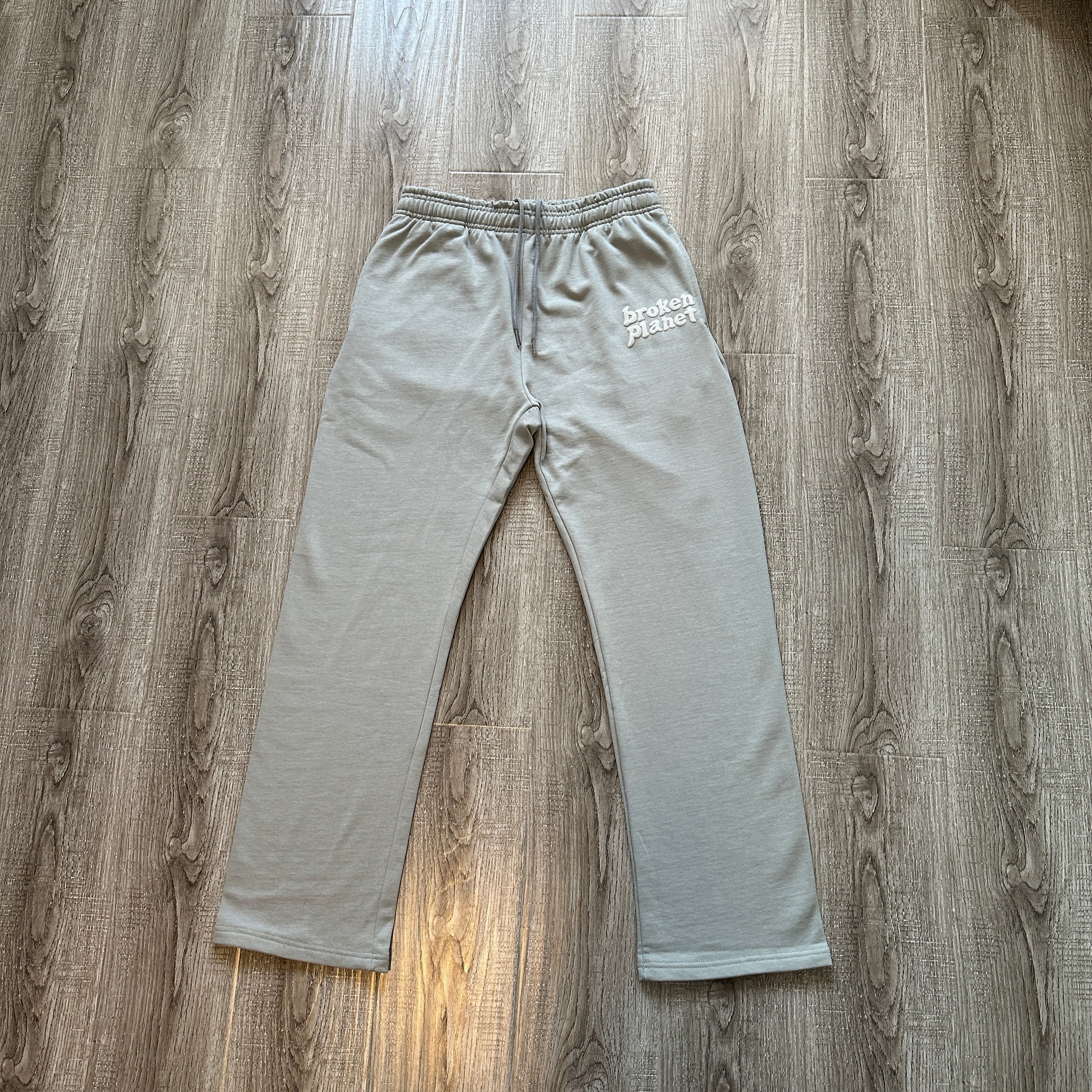 Broken Planet Zip-up Stone Gray Set