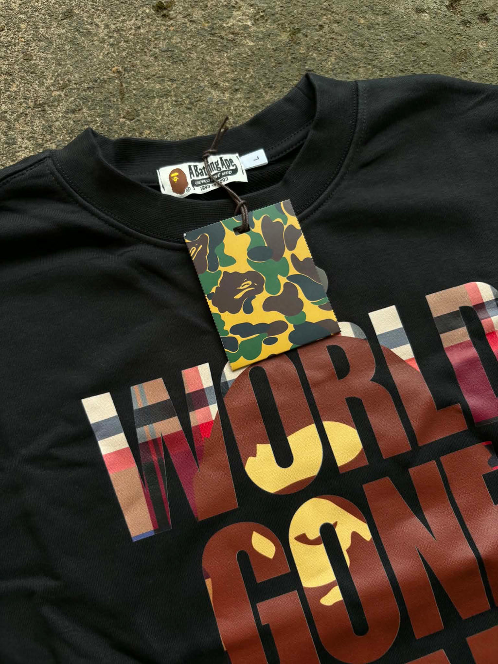 Bape World Gone Mad Sweater