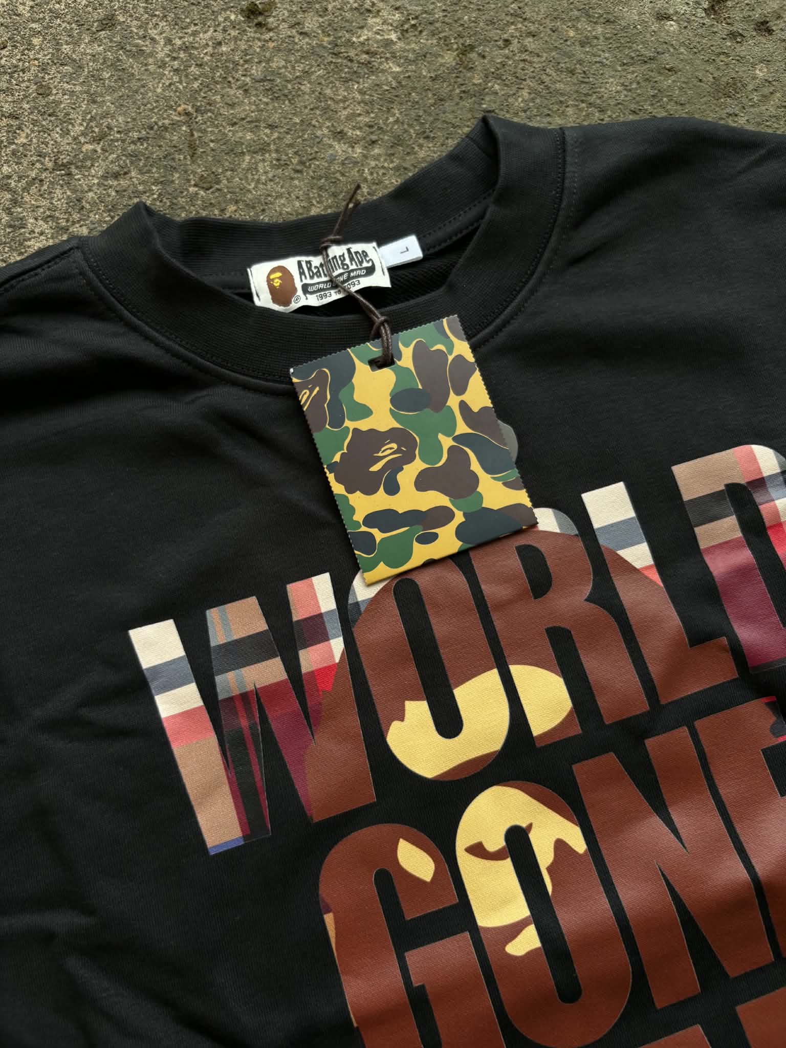 Bape World Gone Mad Sweater
