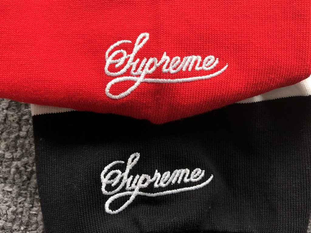 Supreme x Nike Striped Rugby Long-sleeve