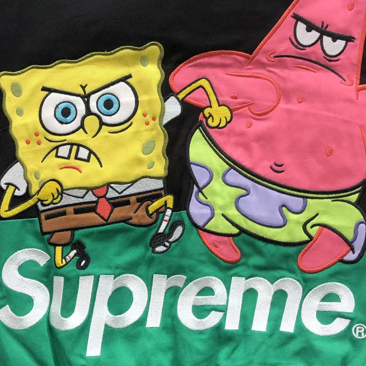 Supreme x SpongeBob x Jeff Hamilton Racing Jacket