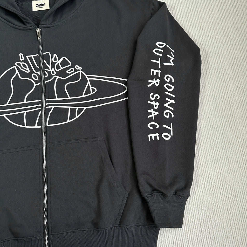 Broken Planet Zip-up Hoodies