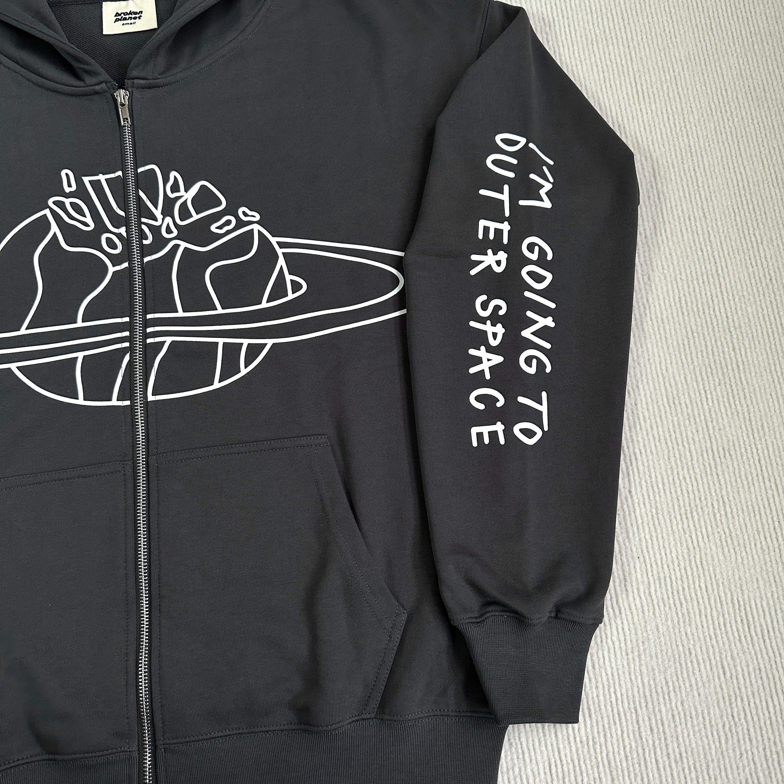 Broken Planet Zip-up Hoodies