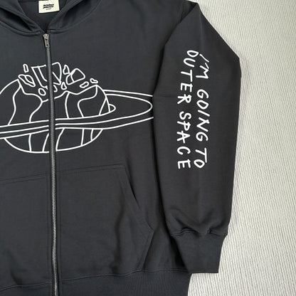 Broken Planet Zip-up Hoodies