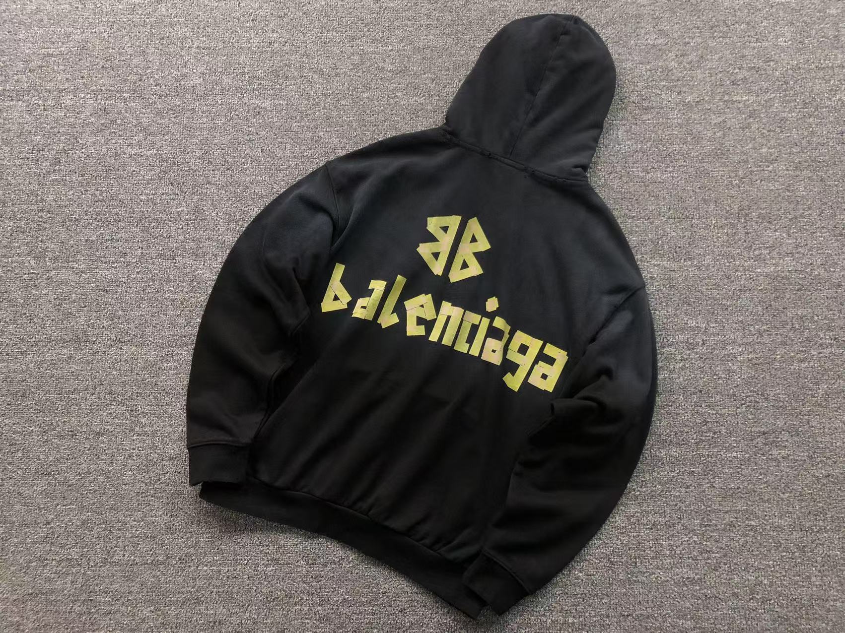 Balenciaga Tape Typed Hoodie