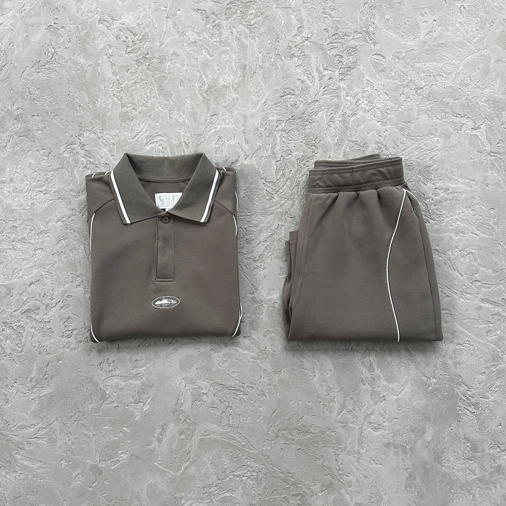 Corteiz Island Pique Short-set