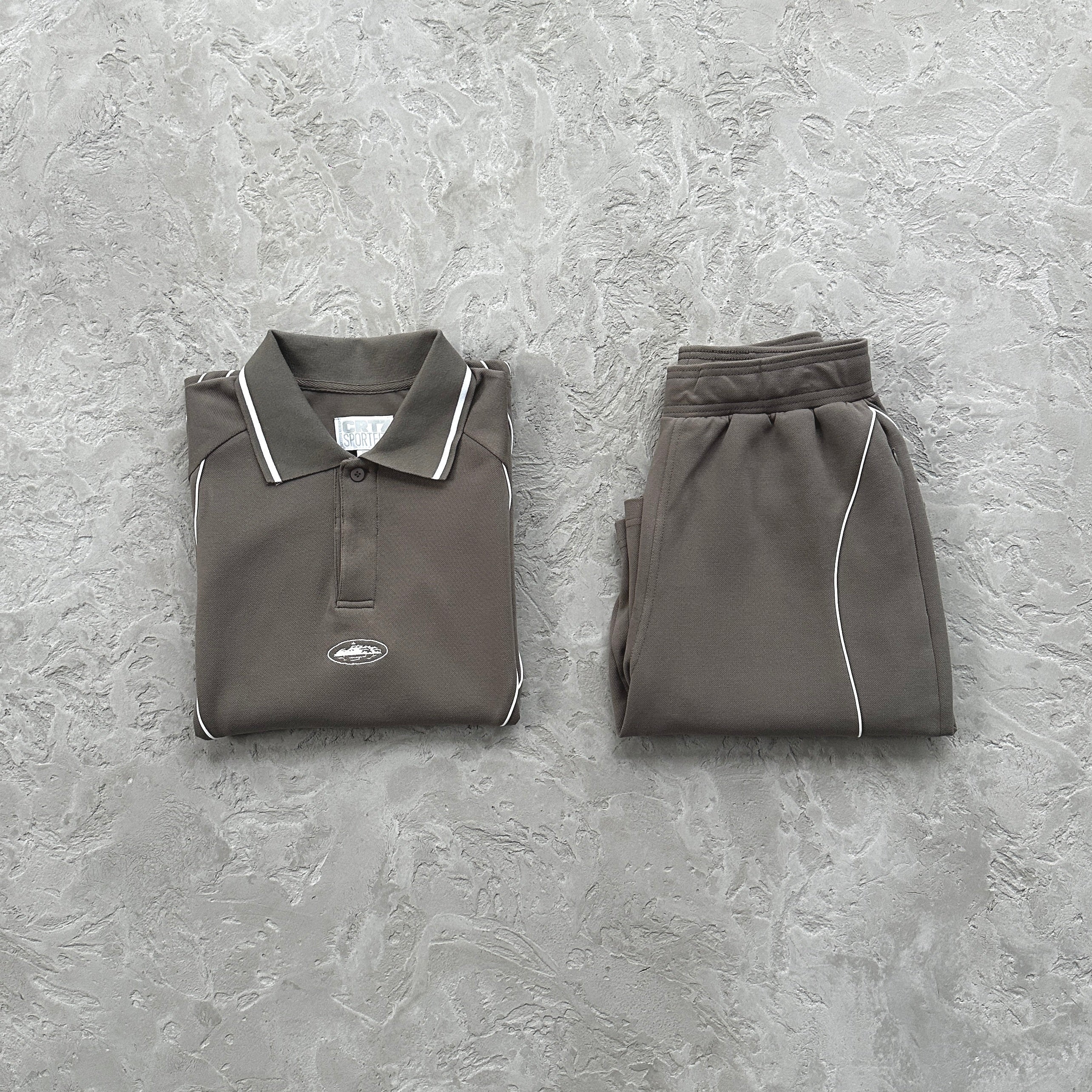 Corteiz Island Pique Short-set