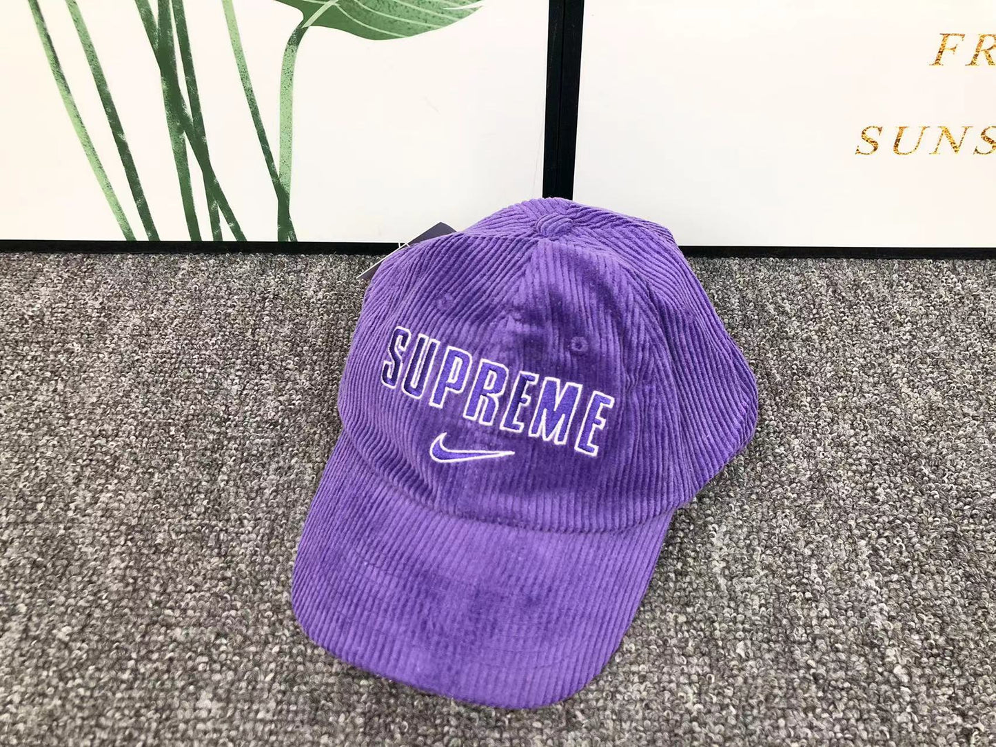 Supreme x Nike Arc Corduroy Cap