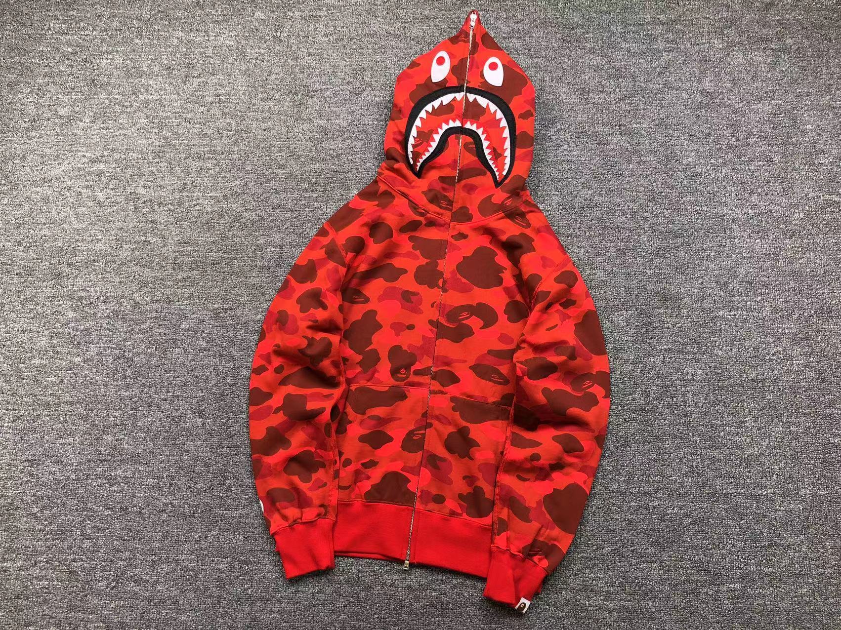 Bape Shark Camo Hoodies