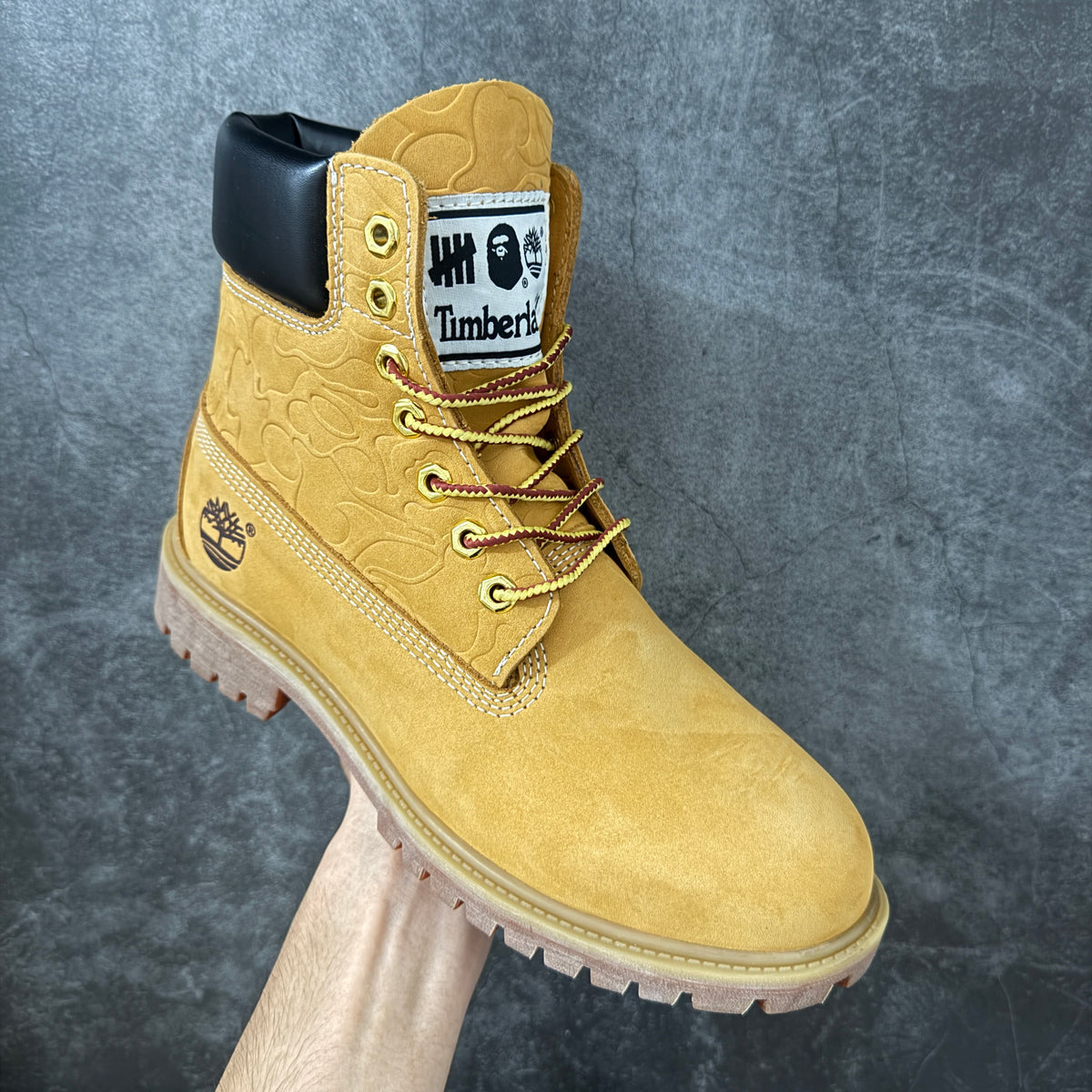 Timberland Boot x Bape x Undefeated