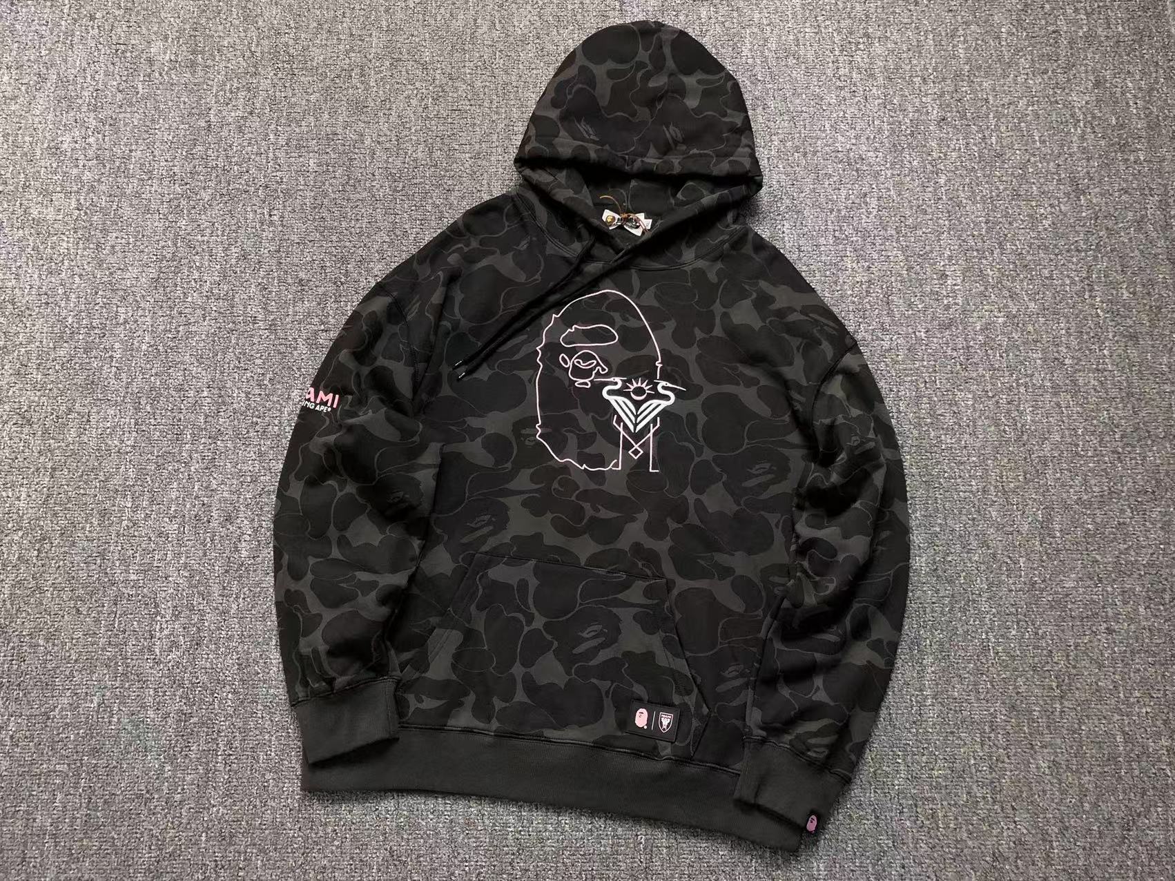 Bape x Inter Miami Hoodies
