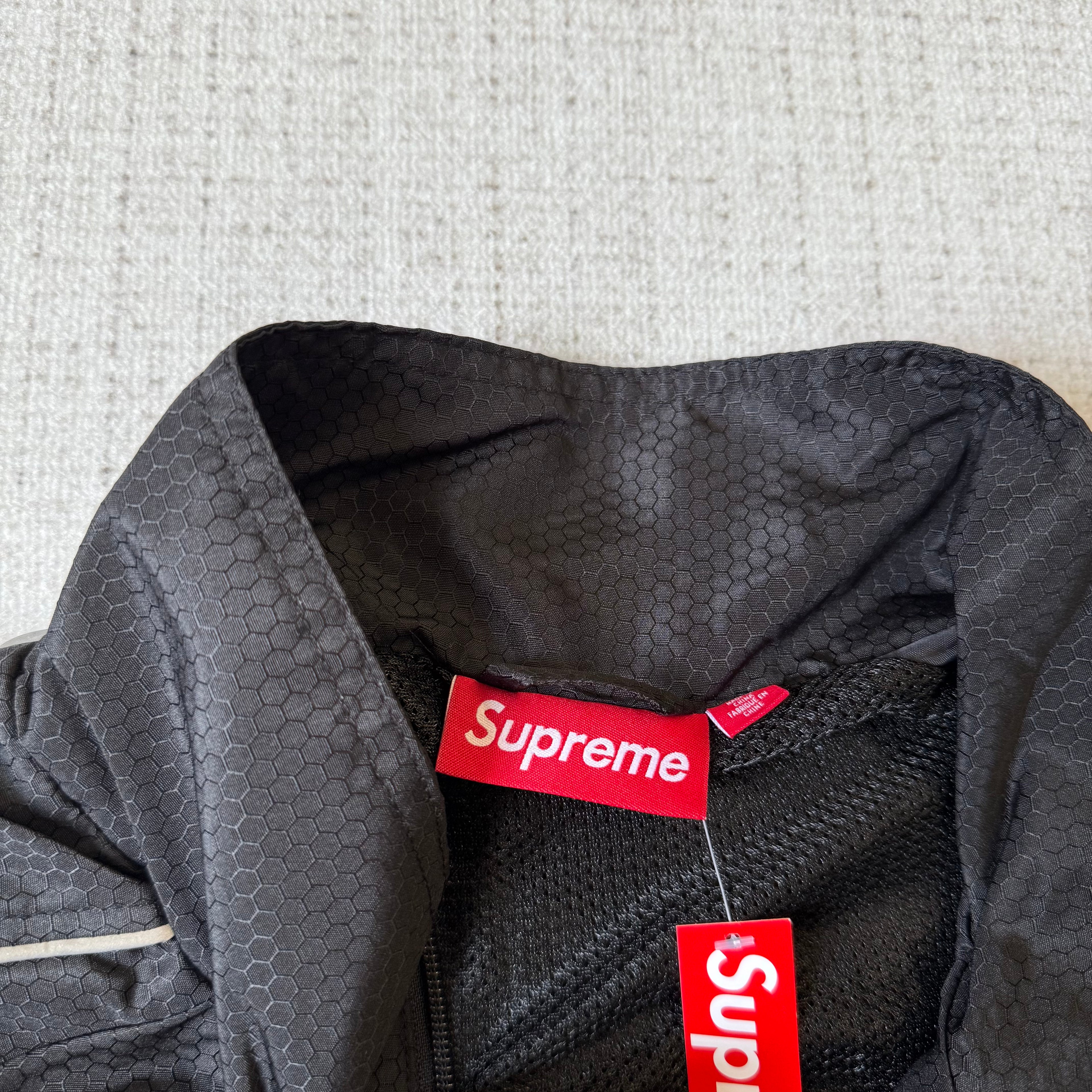 Supreme Reflective Piping Pullover Tracksuit