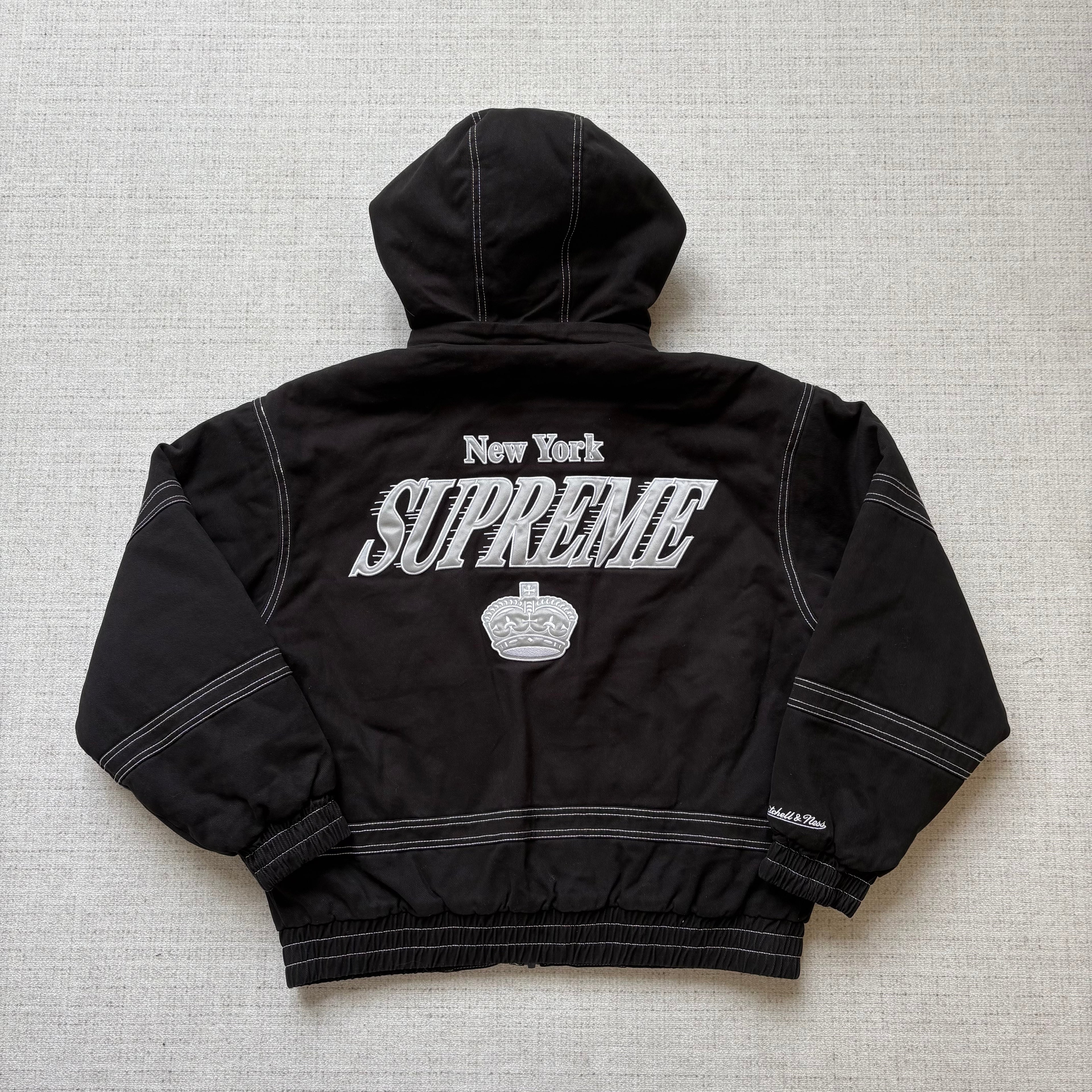 Supreme Mitchell & Ness Twill Stadium Jacket