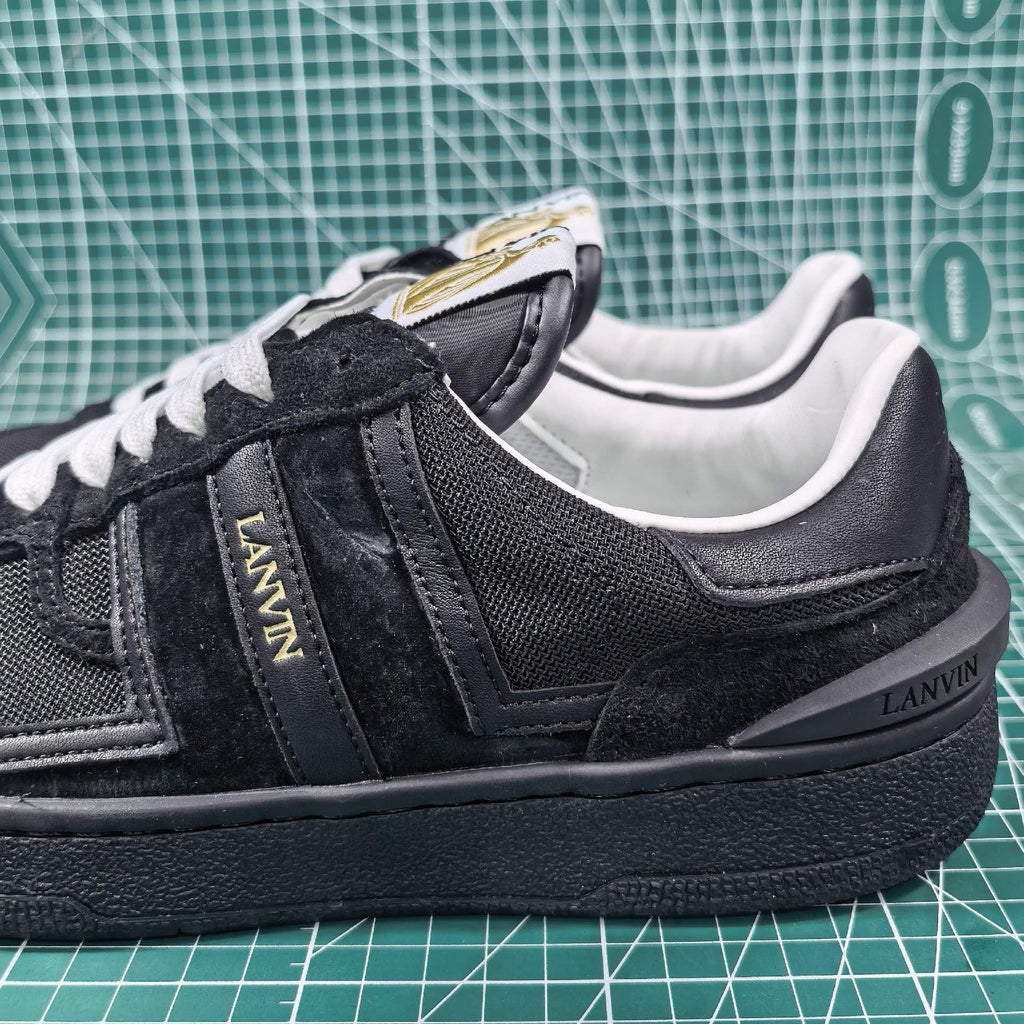 Lanvin Black Clay Sneakers