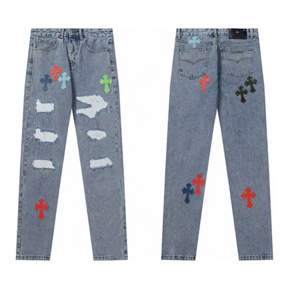 Chrome Hearts Denim Pants