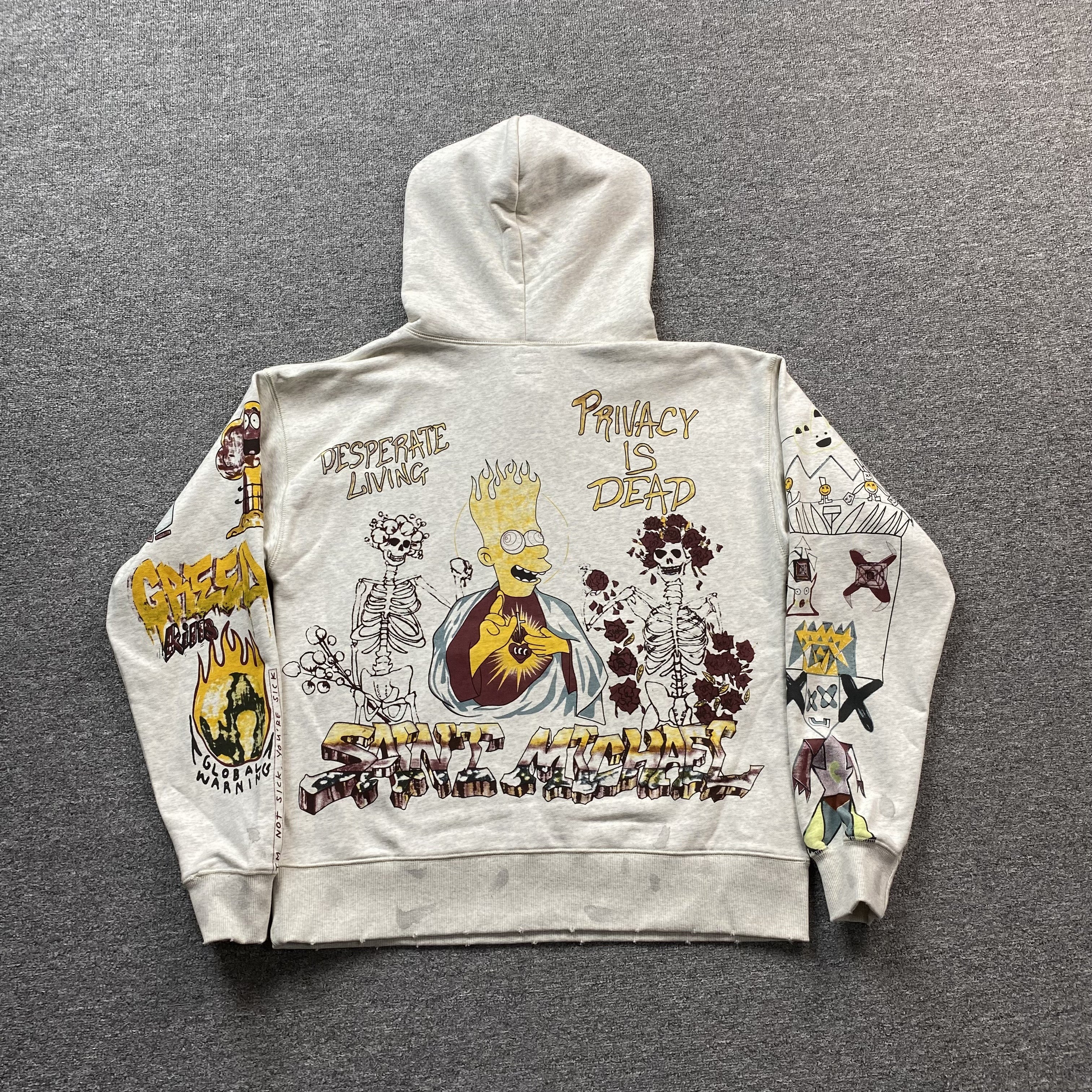 Saint Michael Mixed Hoodies