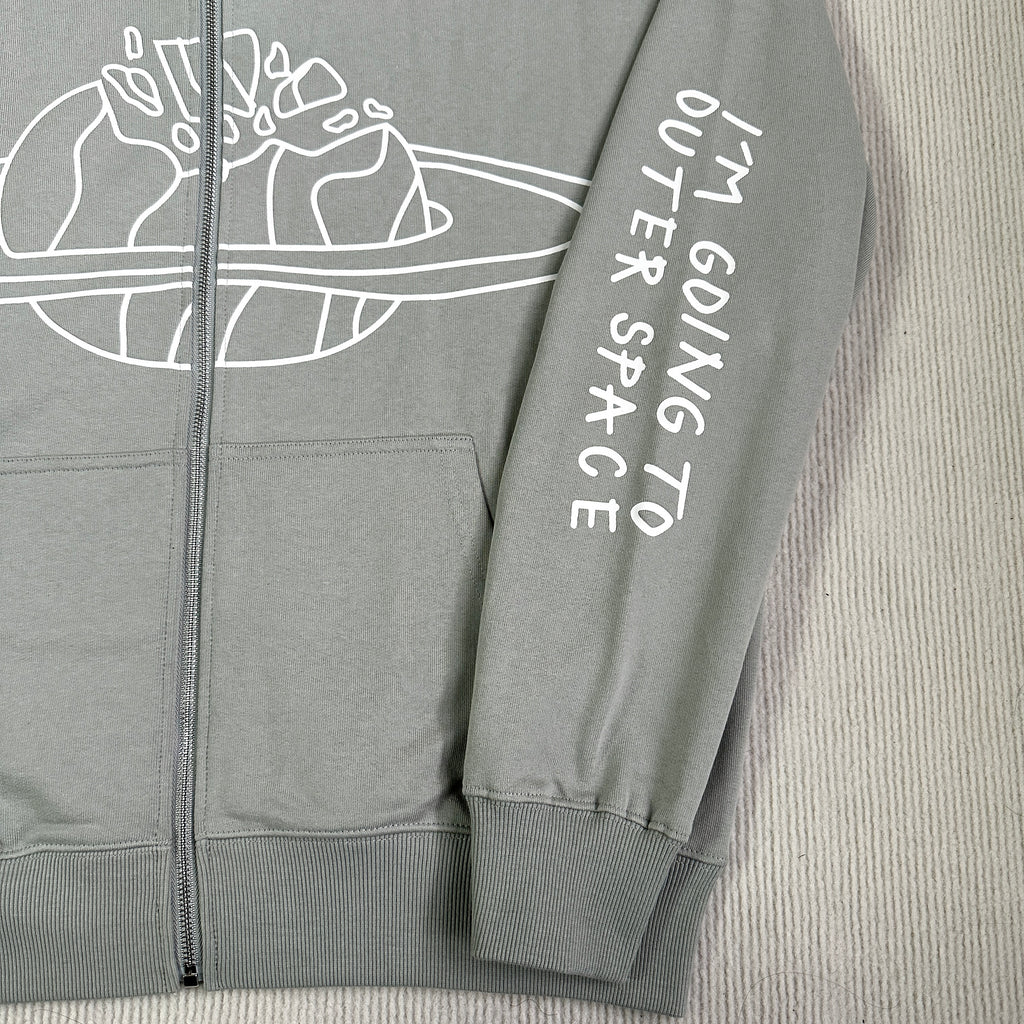 Broken Planet Zip-up Hoodies