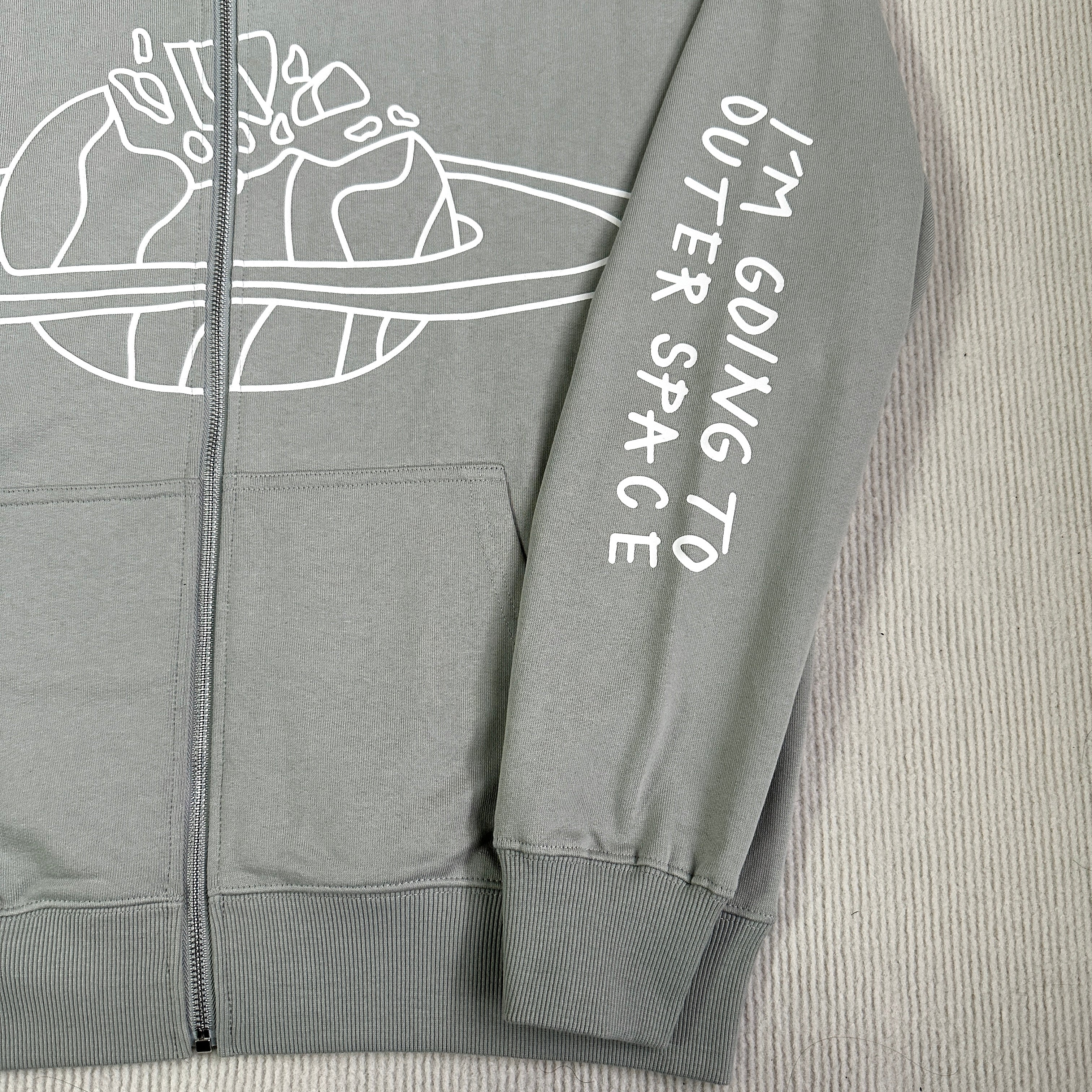 Broken Planet Zip-up Hoodies