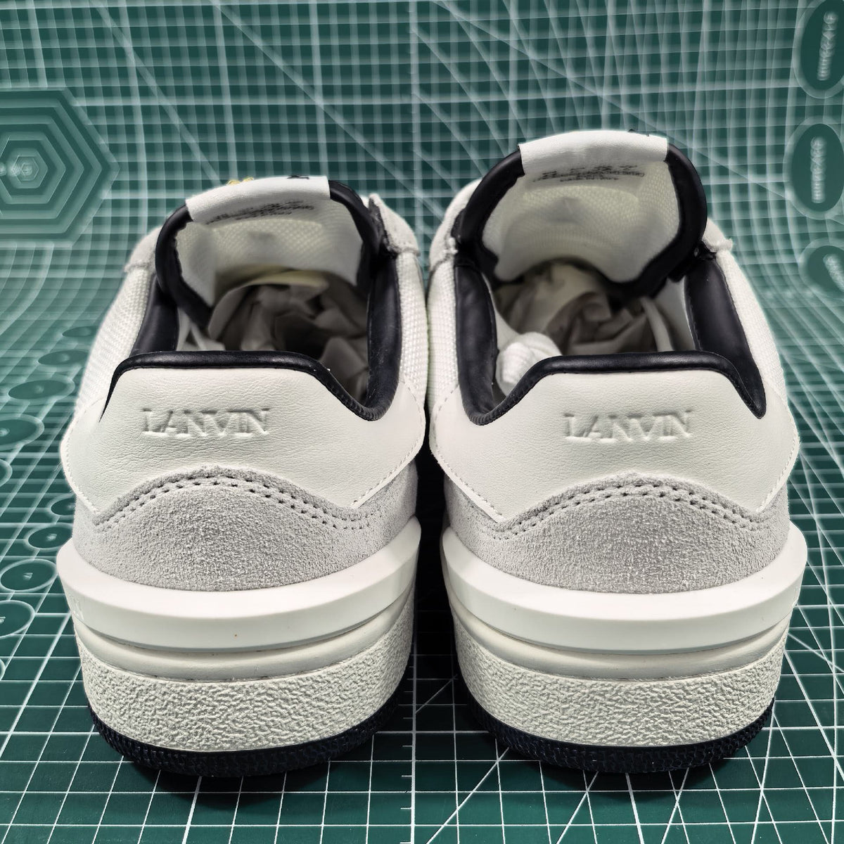 Lanvin Suede Athletic Sneakers