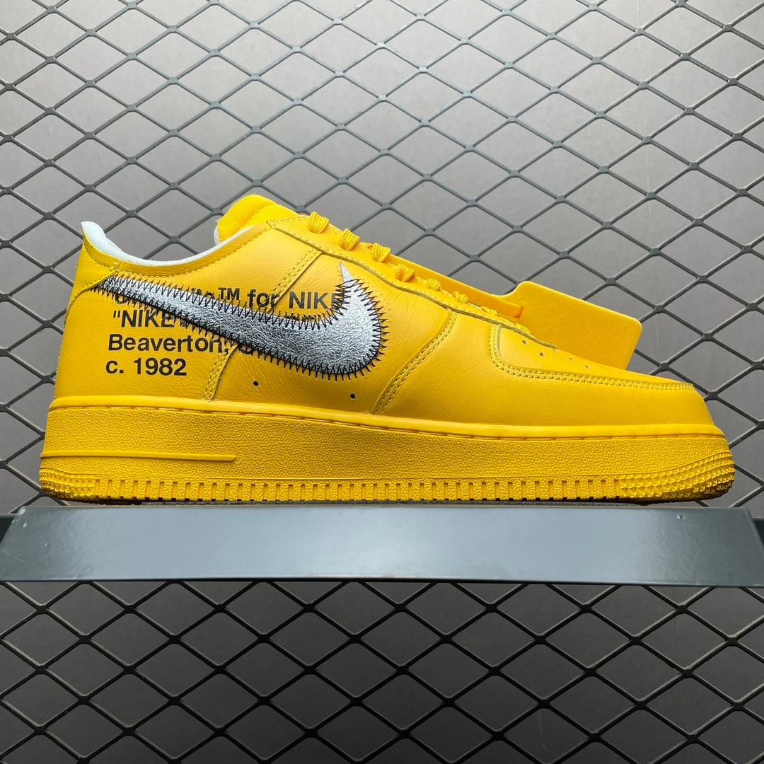 Nike x Off-White Air Force 1 Low "University Gold"