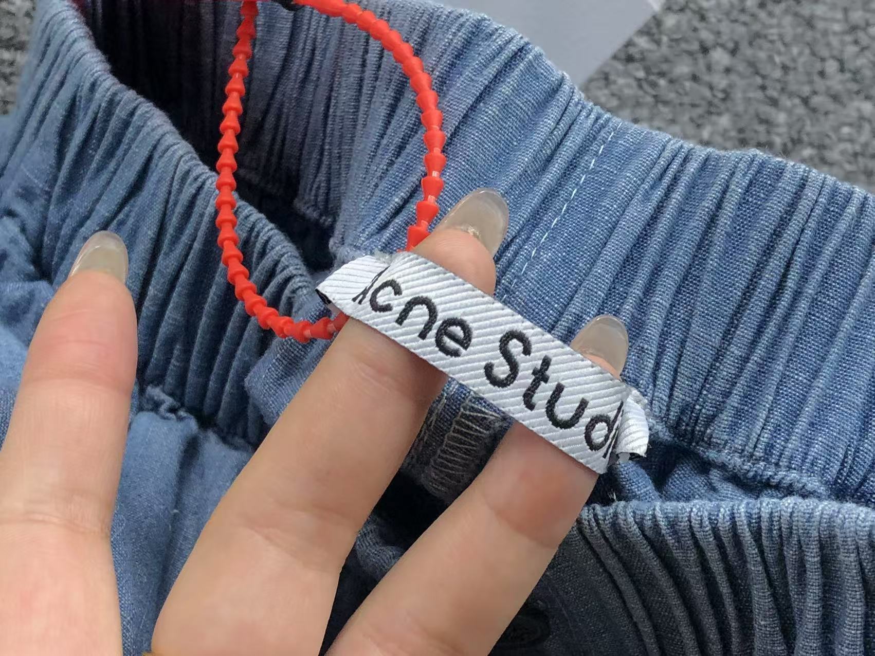 Acne Studios Button-Up Logo Stamp Set