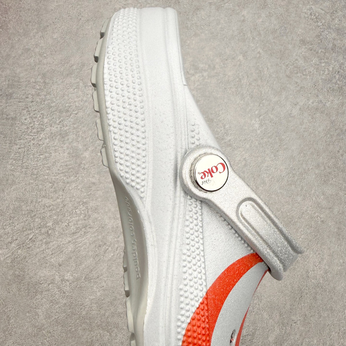 Gray Coca-Cola Classic Clog by Crocs