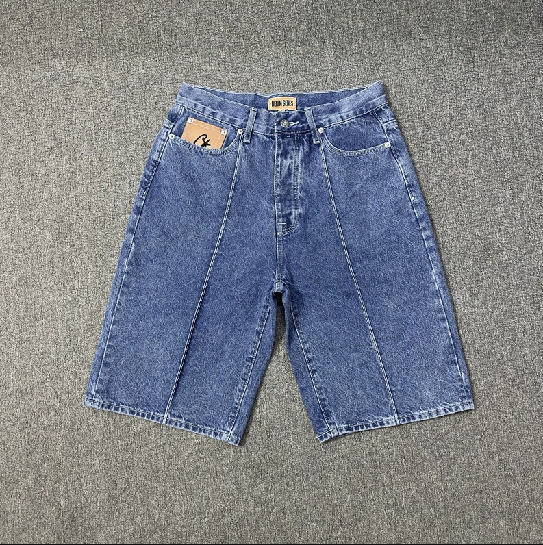 Corteiz C-Star Denim Shorts