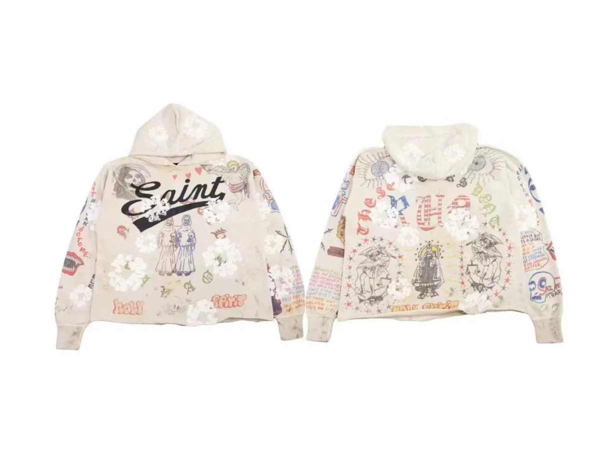 Saint Michael Mixed Hoodies