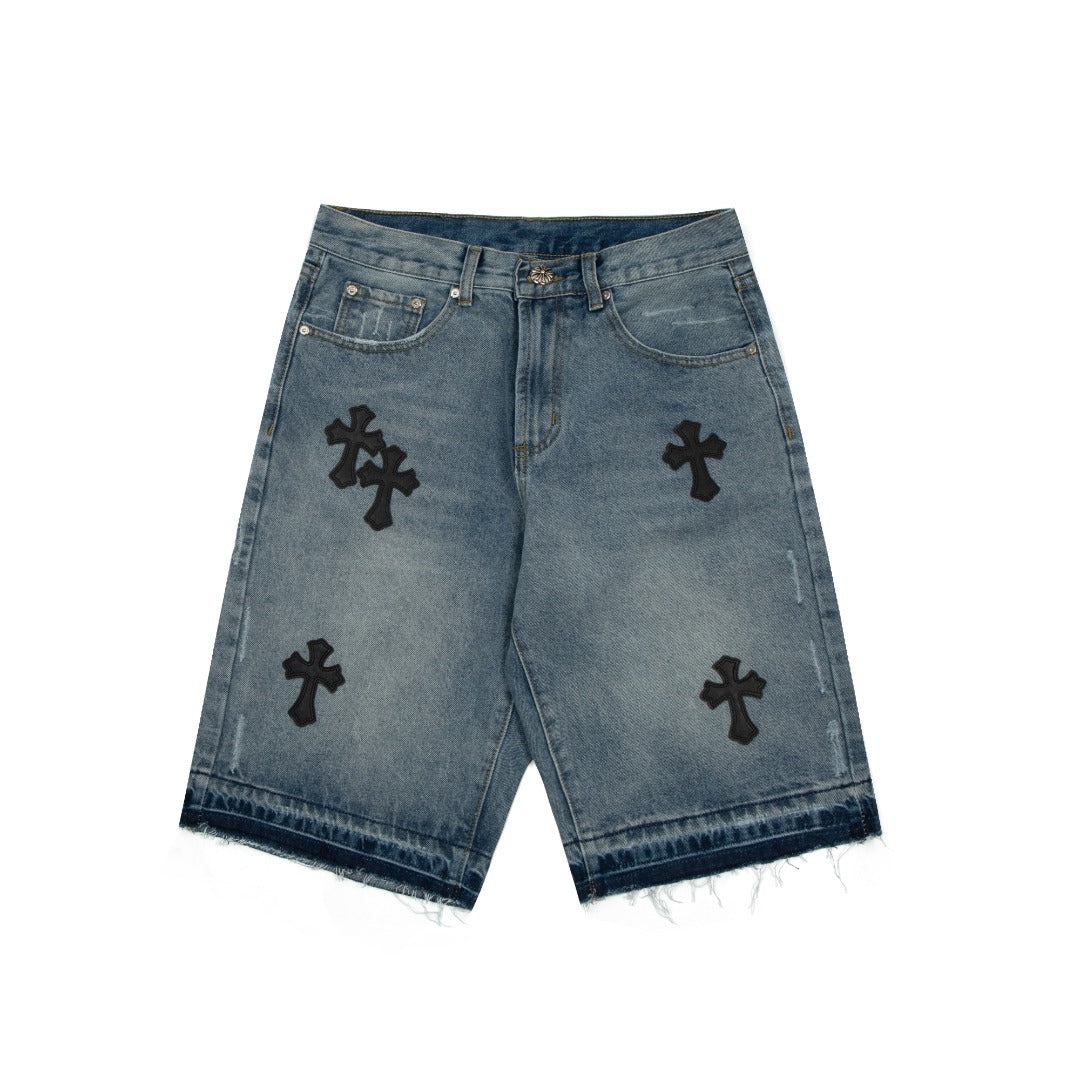 Chrome Hearts Denim Shorts