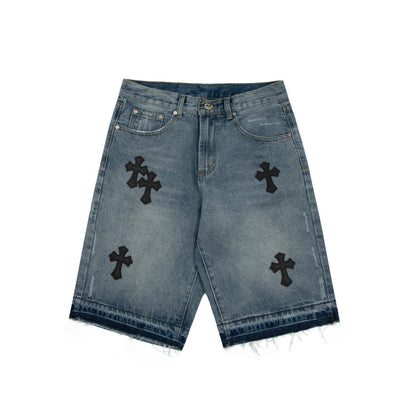 Chrome Hearts Denim Shorts