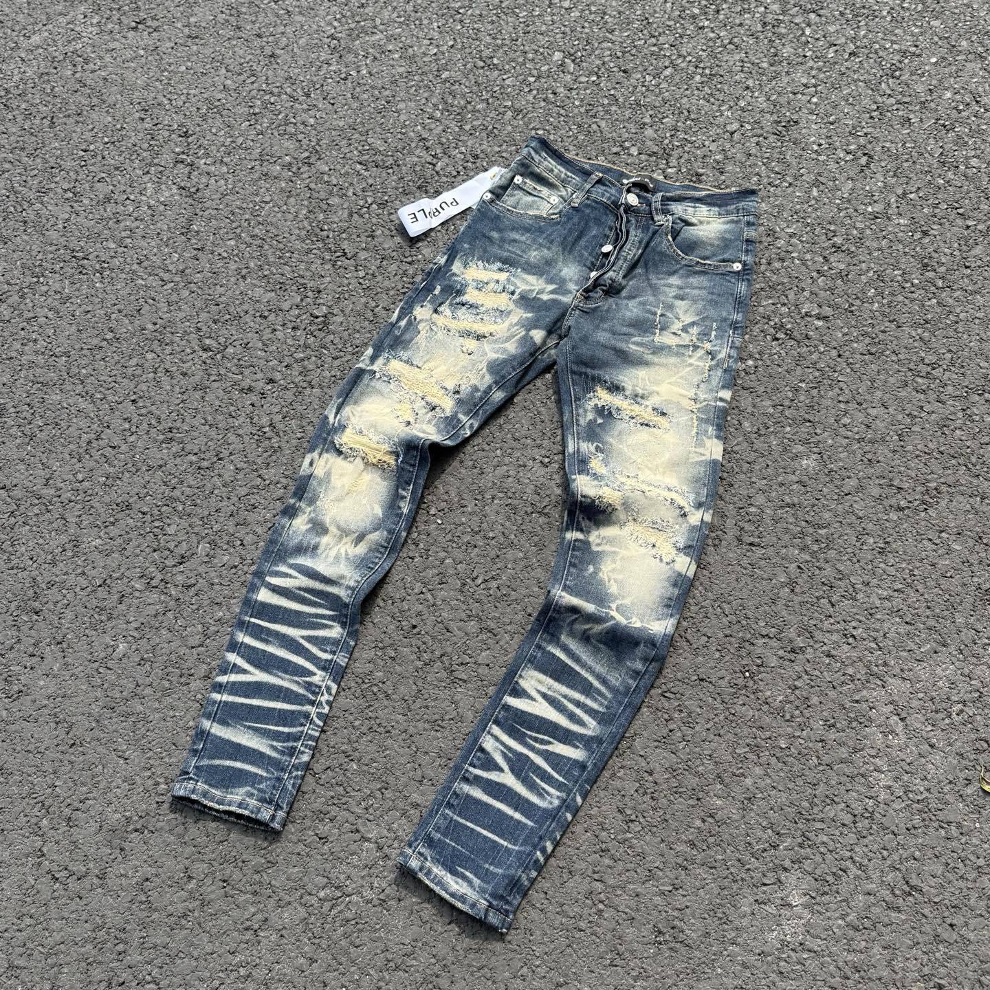 Purple Brand Ripped Jeans