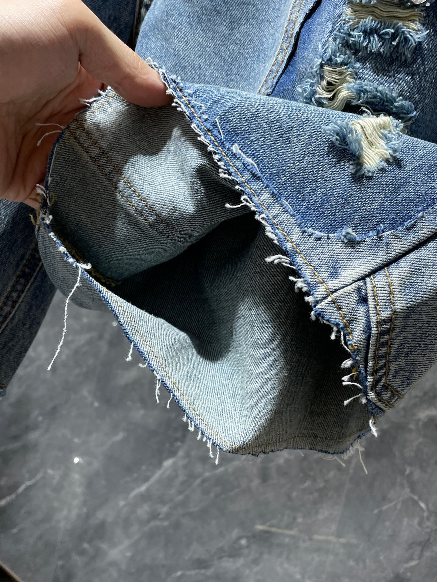 Chrome Hearts Denim Shorts