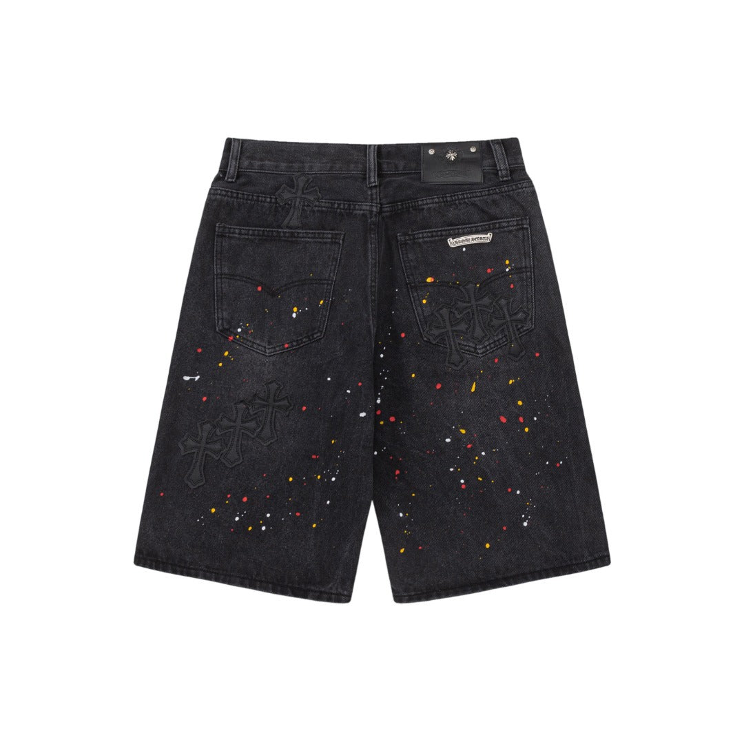 Chrome Hearts Denim Shorts