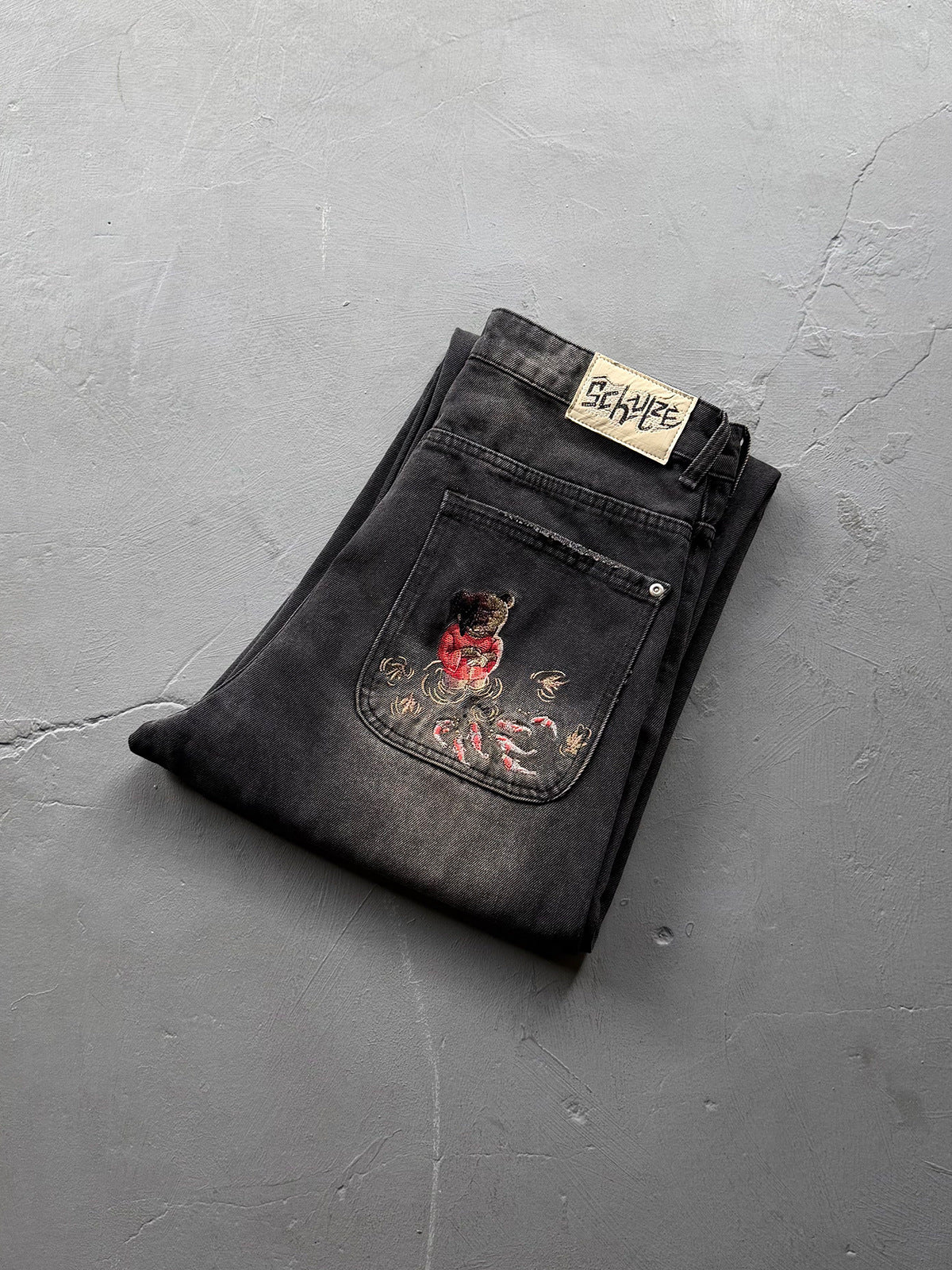 Derschutze "Koi Fish" denim jeans
