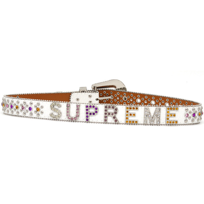 Supreme x B.B Simon White Belt