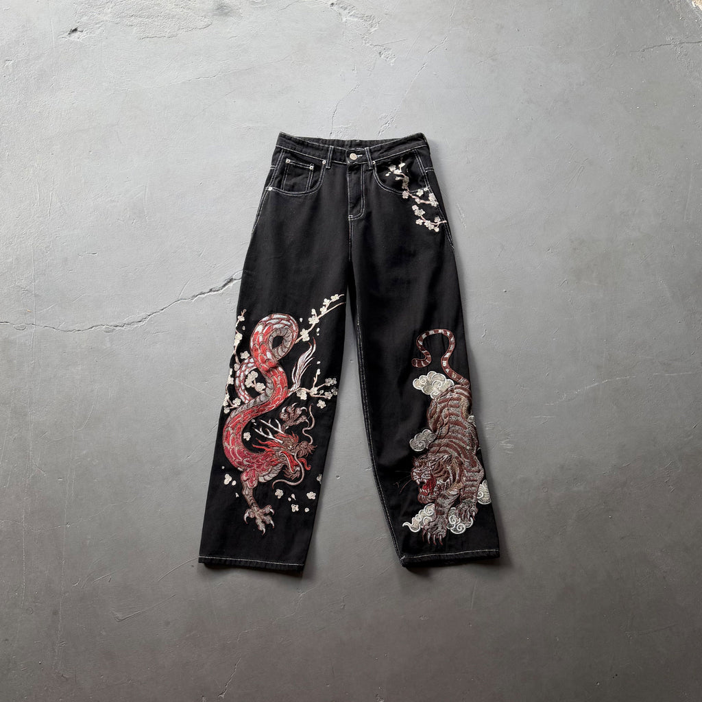 Derschutze "yakuza v2" black Denim
