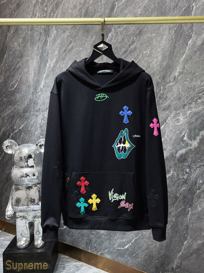 Chrome Hearts Love Mouth Hoodie