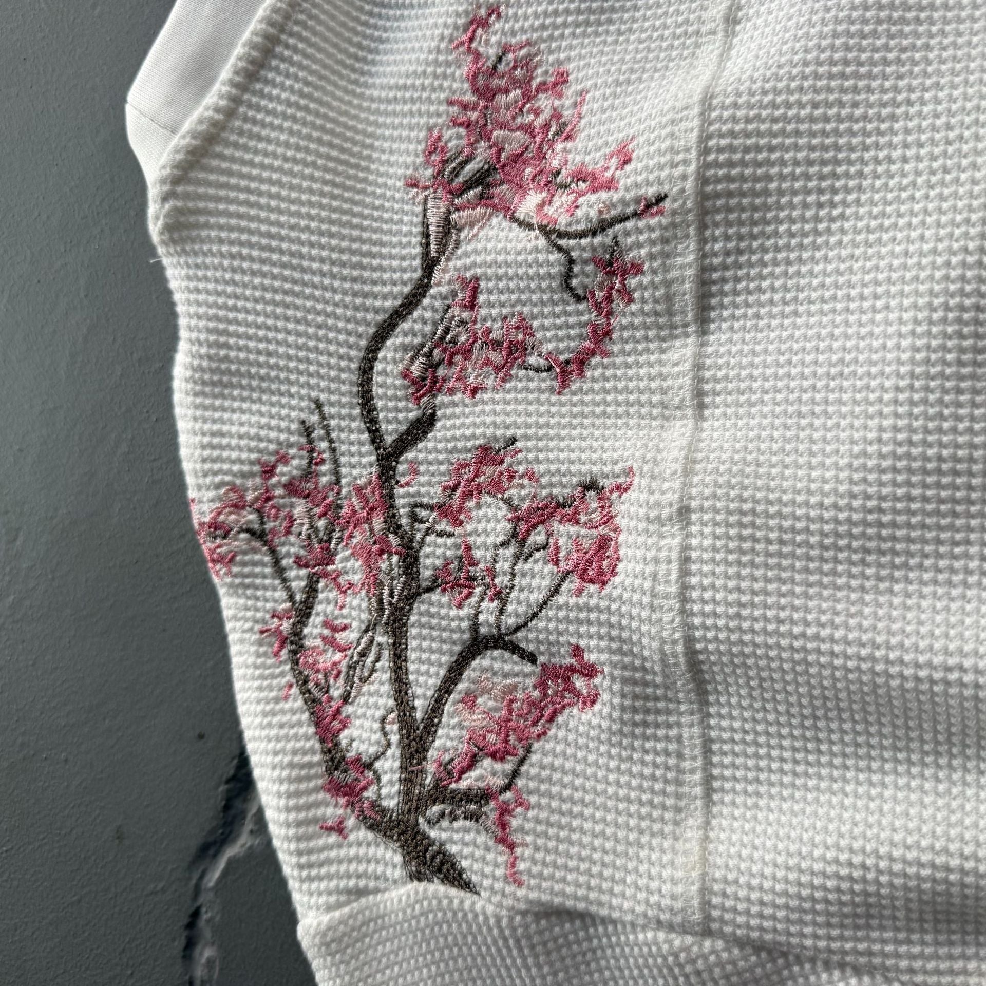 Derschutze "Blossom" Waffle Longsleeve White